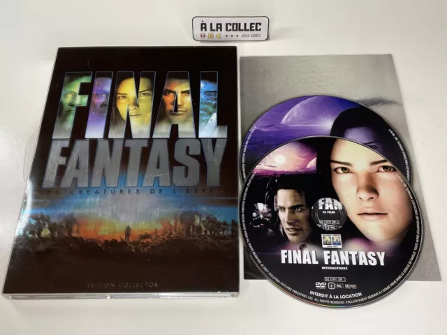Final Fantasy Créatures de l'Esprit Edition Collector - Film DVD (FR) - Complet