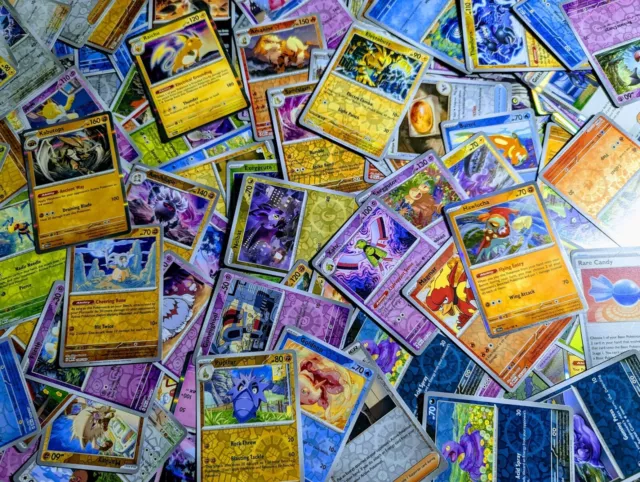 100x Pokemon Cards Bundle Pack Joblot ! 10-20 SHINY HOLO / REVERSE Guaranteed ✅