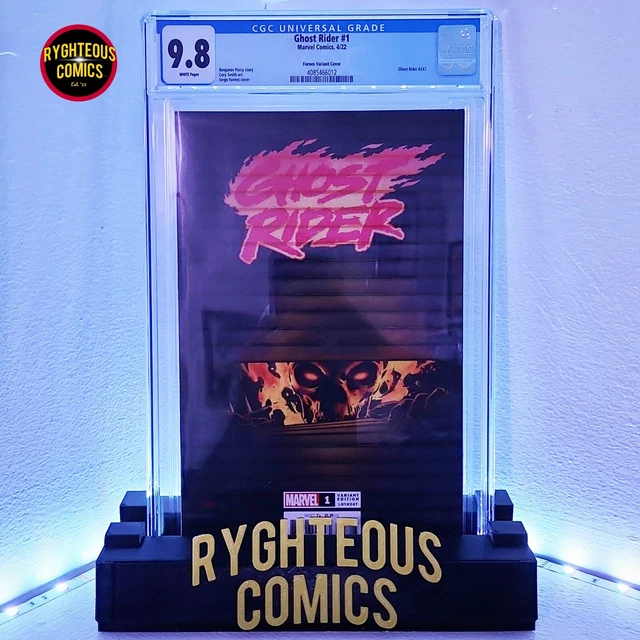 Ghost Rider #1 Cgc 9.8 Fornes Variant Cover 2022