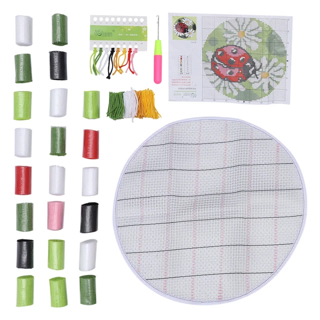 Stickerei Bodenteppich Wolle Teppichstickerei Garn-Kit Das Kreuz
