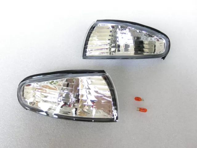 NEW Clear Side Corner Parker Light for 1993-1996 Nissan 200SX Silvia S14 SR20DET NEW Clear Side Corner Parker Light for 1993-1996 Nissan 200SX Silvia S14 SR20DET