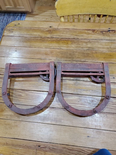 Antique Barn Door Rollers Hangers