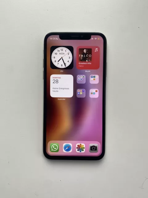 Apple iPhone XS - 64GB - Silber (Ohne Simlock) (Dual-SIM) OVP