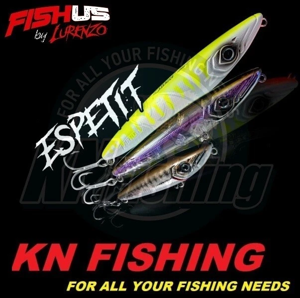 Leurre De Pêche Espetit 125 F Fishus Lurenzo Wtd – Flottant 21g 12,5cm Neuf