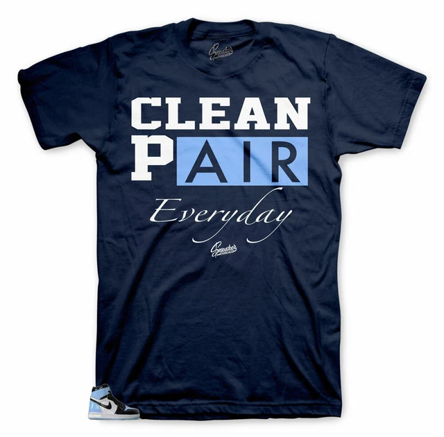 Shirt Match Jordan 1 Blue Chill UNC Patent - Everyday Tee Shirt Match Jordan 1 Blue Chill UNC Patent - Everyday Tee