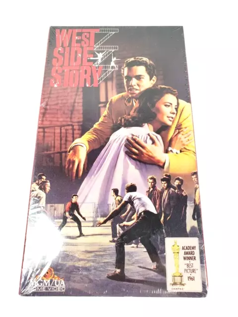 West Side Story VHS Tape Classic Musical MGM New Sealed