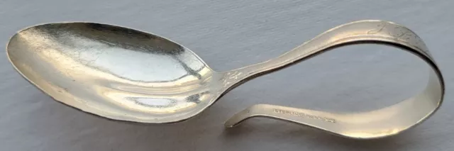 RODEN BROS Sterling Silver Baby Spoon Flatware 2