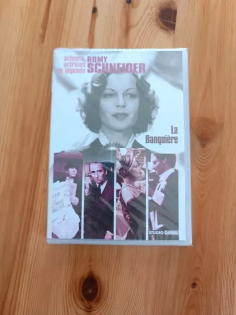 (ref15) 1 DVD LA BANQUIERE AVEC ROMY SCHNEIDER  NEUF SOUS BLISTER