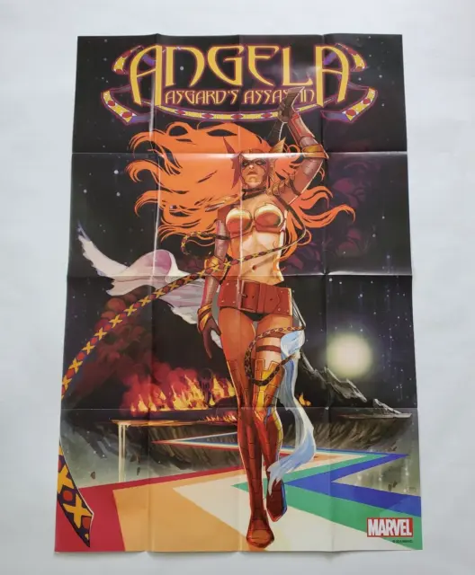 Marvel Comics Angela Asgards Assassin 2014 Poster Comic Shop Promo New 36" x 24"