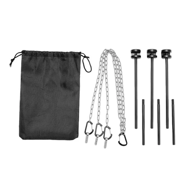 SUPPORT DE BARBECUE Vertical à Trépied Avec Grille Amovible En