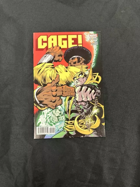 Cage #1 Run the Jewels Hip Hop Damion Scott Variant 2016 Marvel Comics VFNM