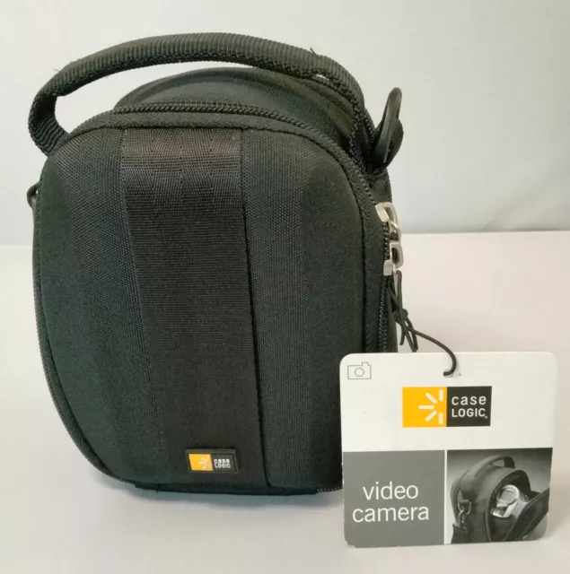 Case Logic Black QPB-203 EVA Molded Flash Camcorder or Medium Zoom Camera Case