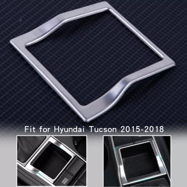 Edelstahl Gangschaltung Blende Abdeckung Rahmen Cover für Hyundai Tucson 2015-18