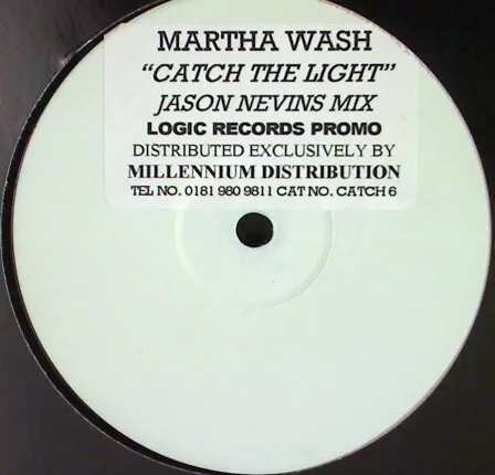 Martha Wash - Catch The Light (12", S/Sided, Promo, W/Lbl, Sti)