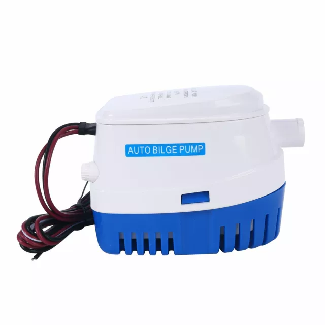 12V 750GPH Automatic PUMP Submersible Boat Bilge Water Pump Builtin Float Switch