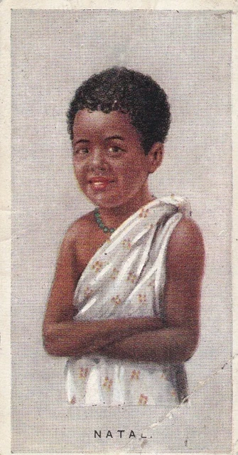 Imperial Tobacco Canada Itc Children Of All Nations Card #28 - Natal