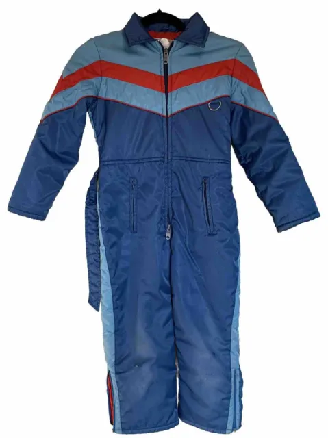VINTAGE JCPENNEY JR. Boys Sports Outwear Ski Snow Mobile Suit Size 7 ...
