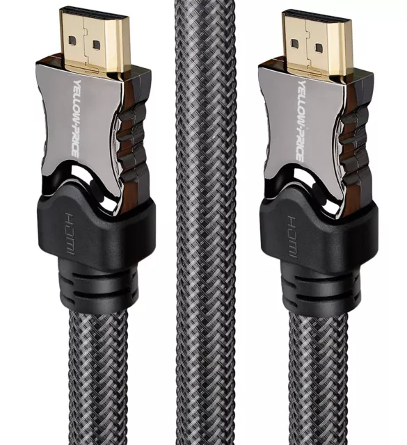 8K Fiber Optic HDMI Cable 2.1 Lot (8K@60Hz, 4K@120Hz, 48Gbps) HDCP2.2, 4:4:4 HDR