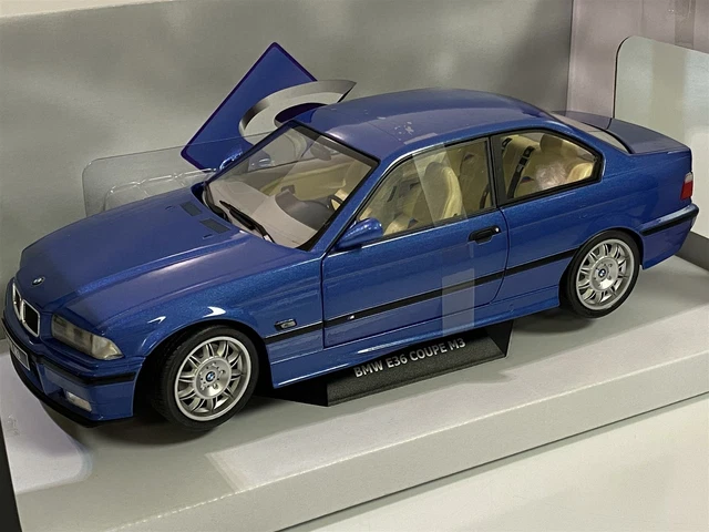 BMW M3 E36 Coupe 1990 Bleu 1:18 Solido 1803901