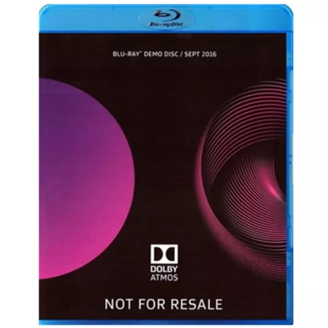 Dolby Atmos Blu-Ray Demo Disc (Sep 2016) :1-Disc All Region Blu-ray BD