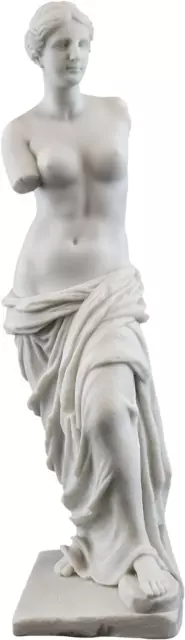 Venus De Milo Replica Statue from the Louvre. 11-Inch Premium Cold Cast Marble.