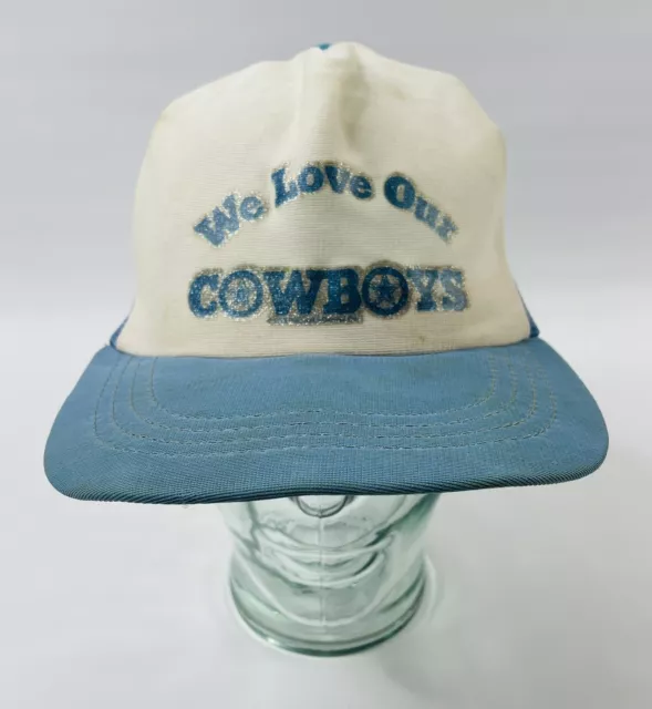 VINTAGE 1978 DALLAS Cowboys “We Love Our Cowboys” Adult Snap Back Hat ...