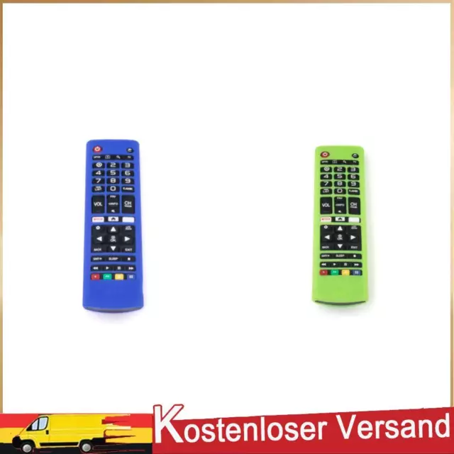 Silicone Remote Control Protective Case Cover for TV AKB75095307 (Blue)