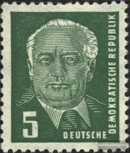 DDR 322z a X I geprüft postfrisch 1952 Präsident Wilhelm Pieck (II)