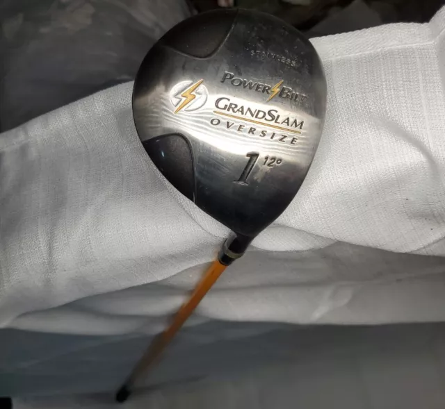 Power Bilt GRAND SLAM OVERSIZE Driver Graphite Shaft 12 Great Shape