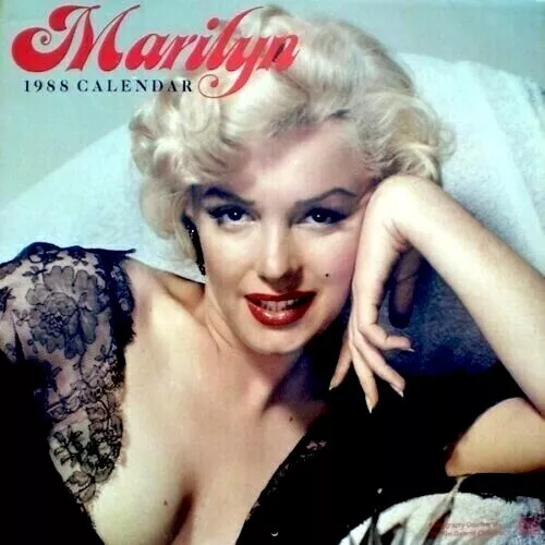 Marilyn Monroe 1988 Pinup Calendar - NEW - Landmark Calendars