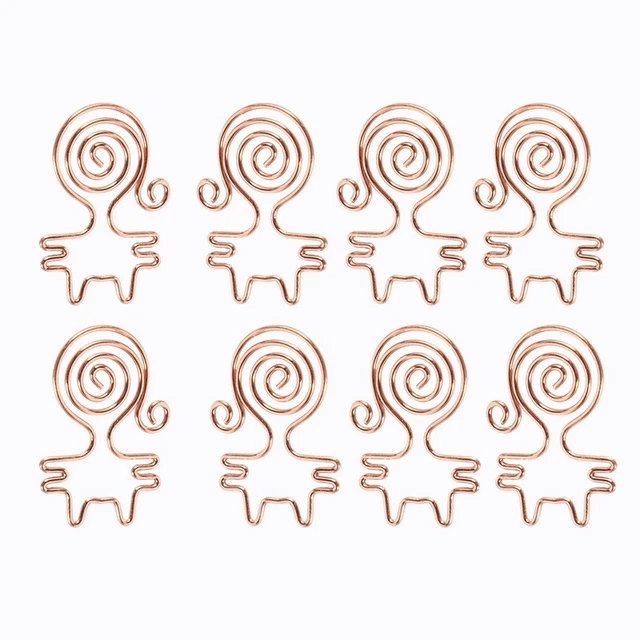 8pcs/box Kawaii Clips Bookmark Planner Tools Scrapbooking Tools BiM8