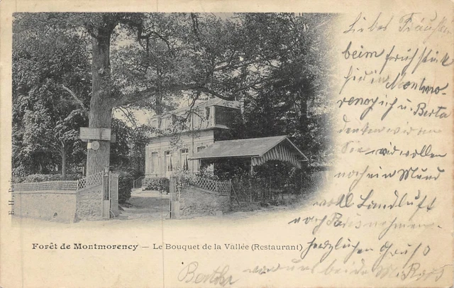 CPA-Forêt de Montmorency - le bouquet de la vallée (restaurant) (127823)