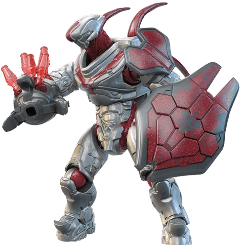 50 Pezzi Mega Bloks Construx Halo – Figure Banished Silver Hunter Wasp Warthog – Usato - Foto 2