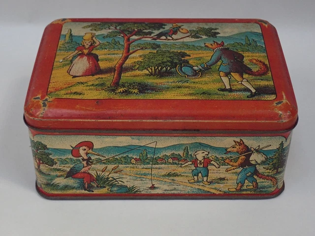 Ancienne Boîte Métal Cylindrique Happers Sugar - Publicitaire Alimentaire Vintage