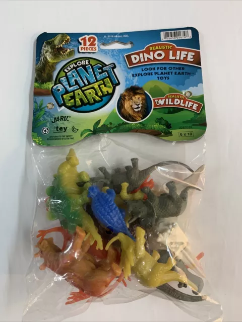 Ja-Ru Planet Earth Play Dinos - 12 CT Ja-Ru(75656016798): customers reviews  @