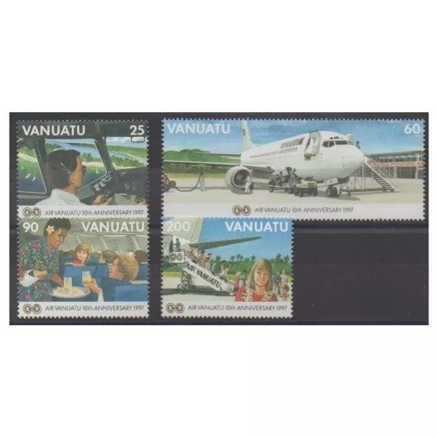 Vanuatu - 1997 - No 1025/1028 - Aviation