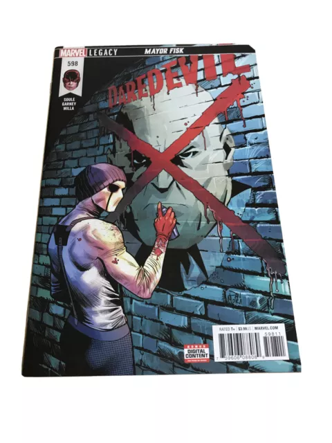 Daredevil #598 (-9.8) Dan Mora/2018/Charles Soule/Ron Garney/1st Print