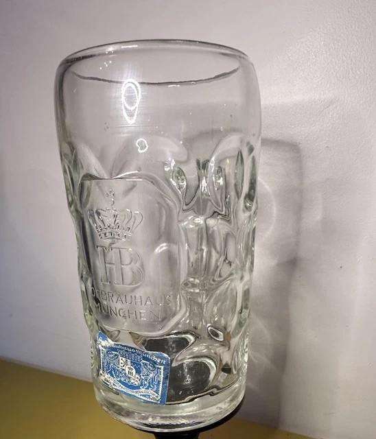 thumbnail image 2 of German Beer Mug Munich Hofbräuhaus München HB Mug 1 Liter King Werk KI 1000074 2 of 9
