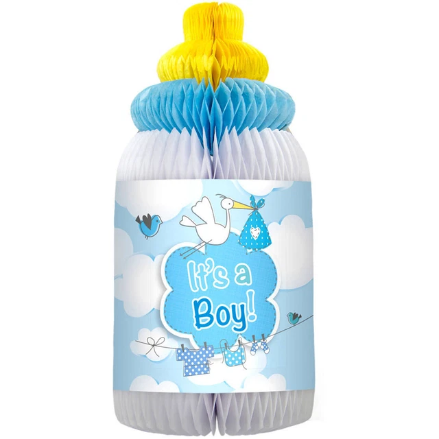 Wabenball Nuckelflasche Pullerparty Junge Babyflasche Babyparty Hänge-Dekoration