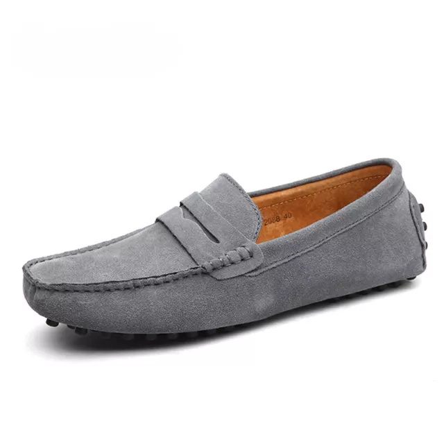 Men's Loafers Comfortable Casual Shoes Non-slip Slip on Mocasines Driving Shoes