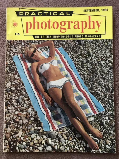 Practical Photography Magazine-September 1964-VGC