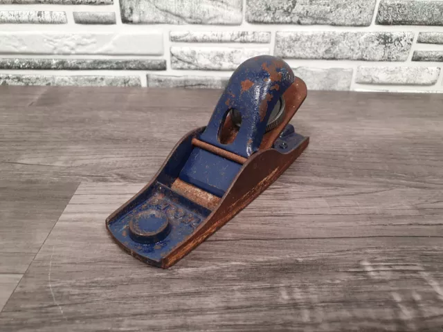 Vintage Record No. 0102 Wood Working Block Plane