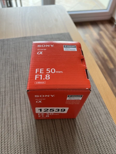 SONY FE  50mm F 1.8 - SEL50F18F - Vollformat - Top Zustand - Fotohändler Mundus