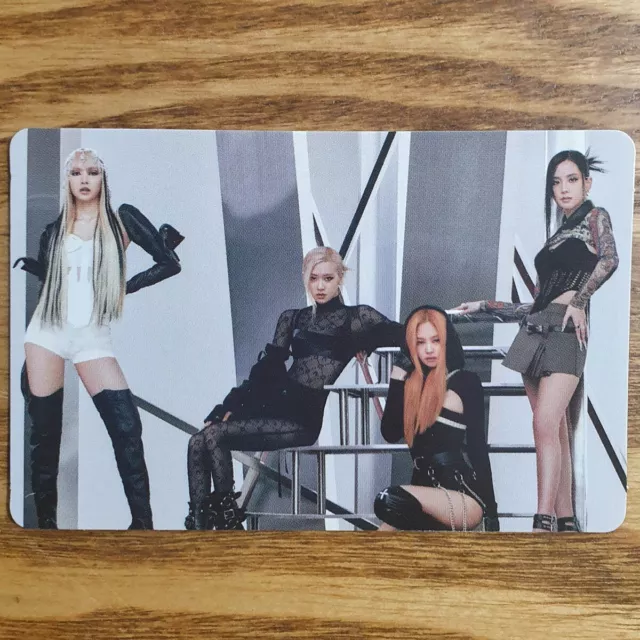 Group Official Apple Music POB Photocard BlackPink 2nd Album Born Pink Digipack