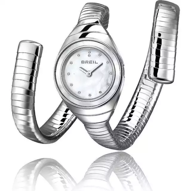 Orologio BREIL Silver Snake TW1052 acciaio Donna quarzo 810st23