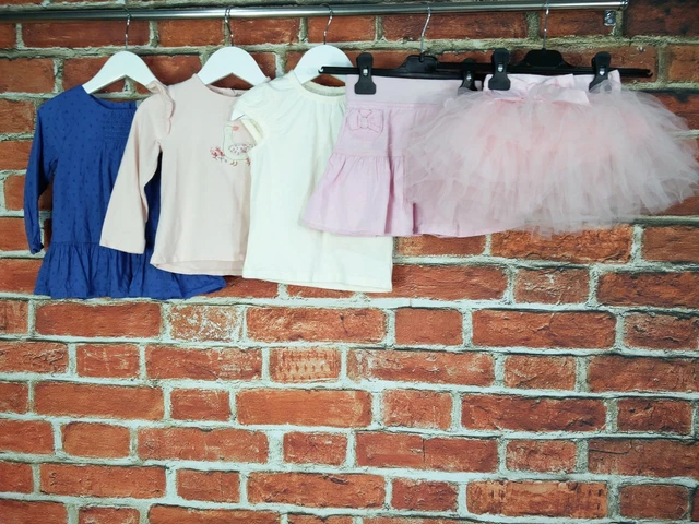 Baby Girl Bundle Aged 12-18 Months Next Bluezoo Etc Tutu Skirt T-Shirt Top 86Cm