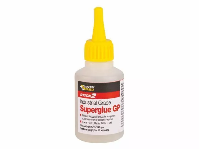 Everbuild - Superglue industrial de uso general 20 g