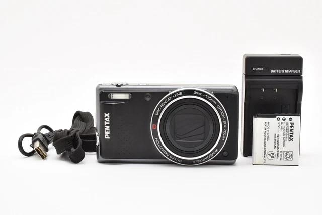 PENTAX OPTIO VS 20 [Almost MINT] Black Compact Digital