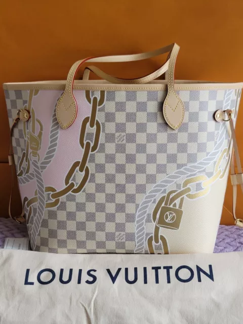 Louis Vuitton Neverfull MM Giant Monogram Flower Empreinte Bag No Pouch  M46102