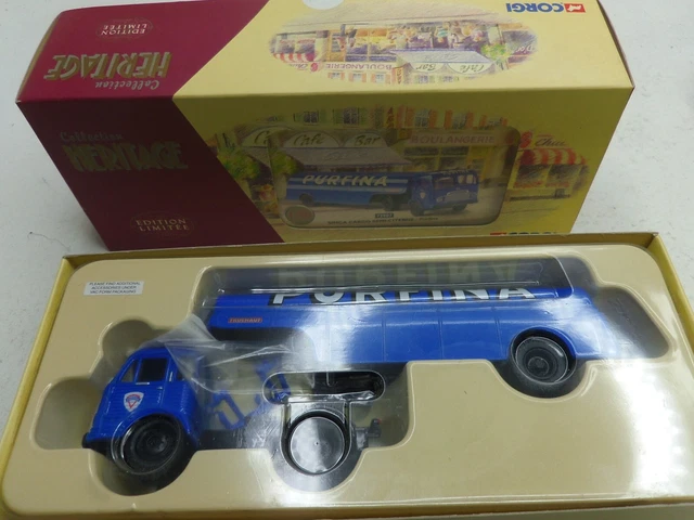 1/50 Corgi Heritage Simca Cargo Purfine Tanks